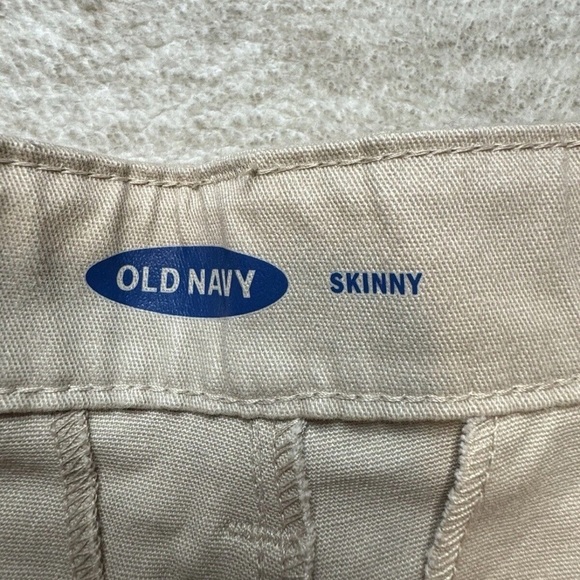 NWT Old Navy Khaki Chino High Waisted slim Skinny Pants Women’s Size 14 Plus - Picture 8 of 12